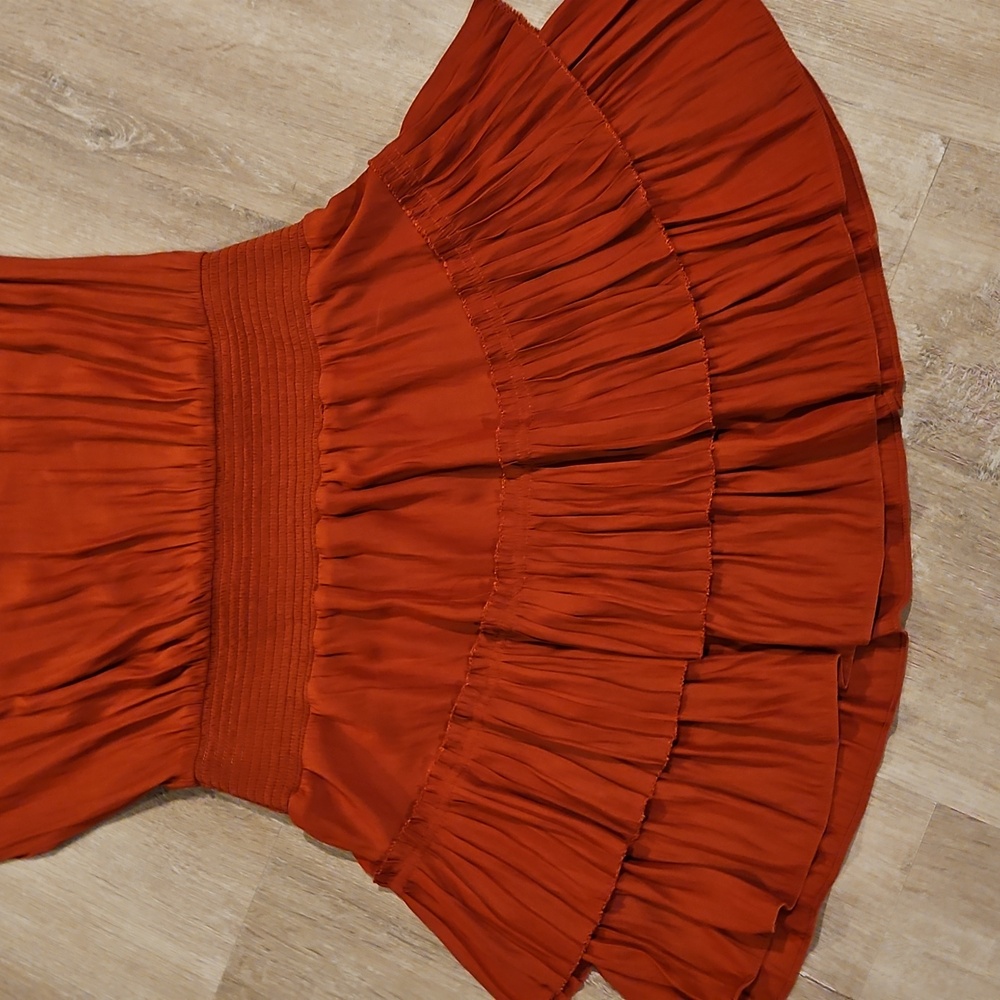 Ramy Brook Rust Colored Dress - Picture 3 of 4
